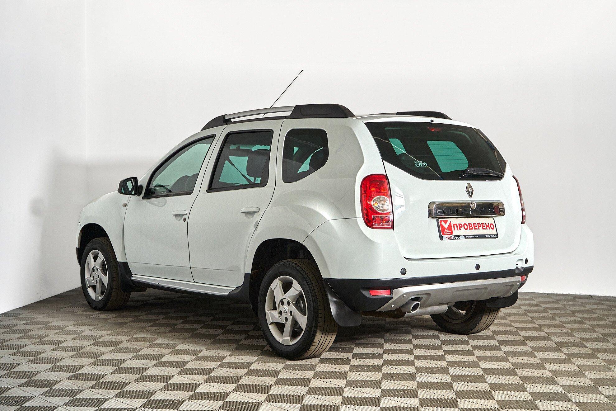 Renault Duster 2015, белый