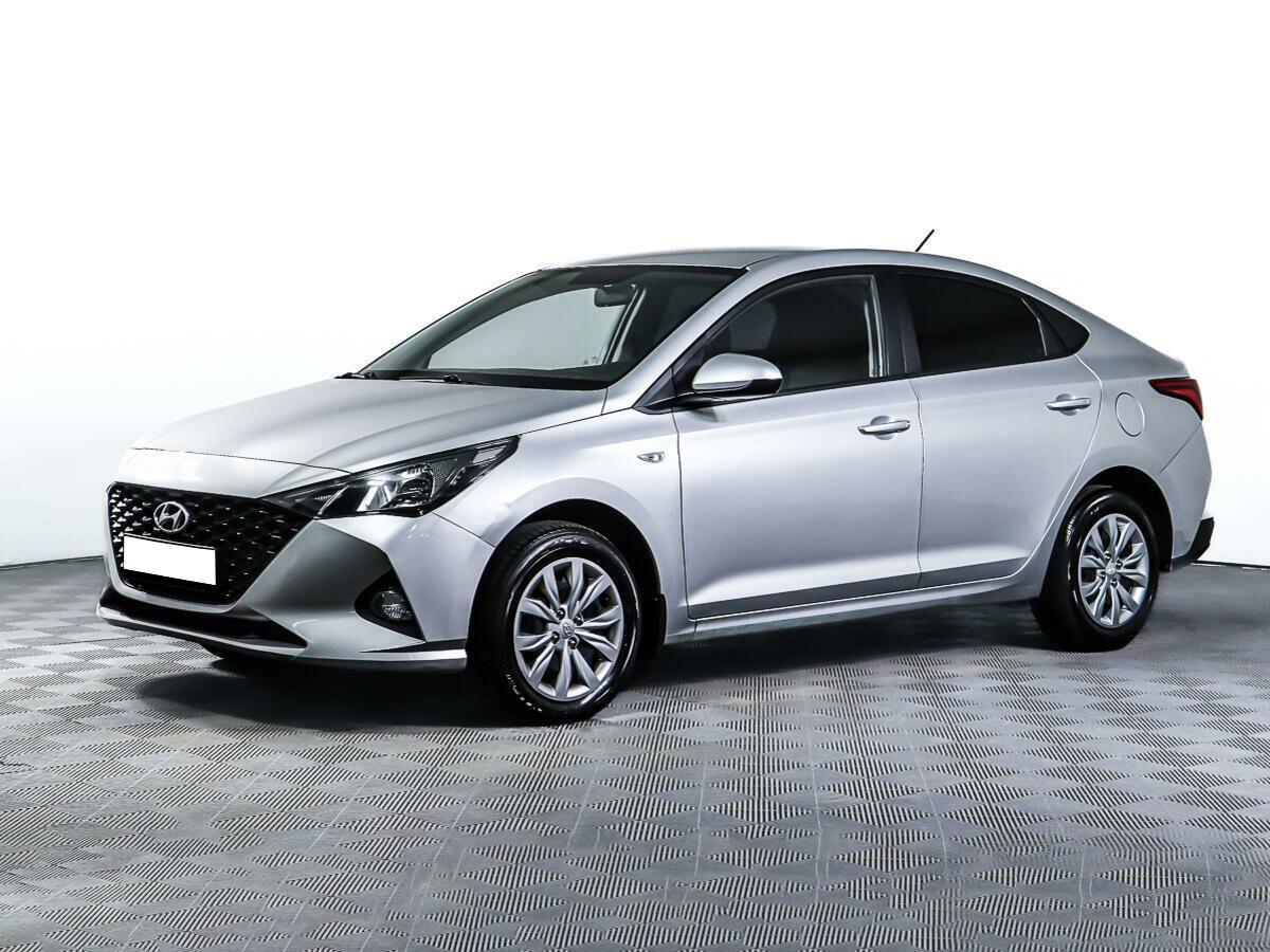Hyundai Solaris 2022, серый