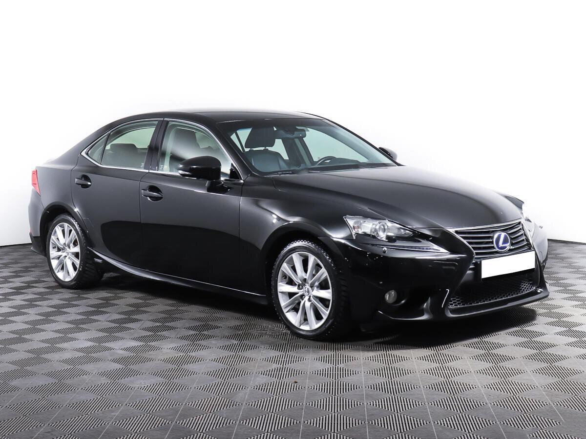 Lexus IS 2015, черный