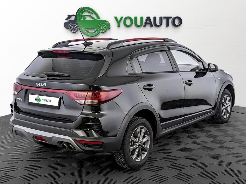 Kia Rio 2022, черный