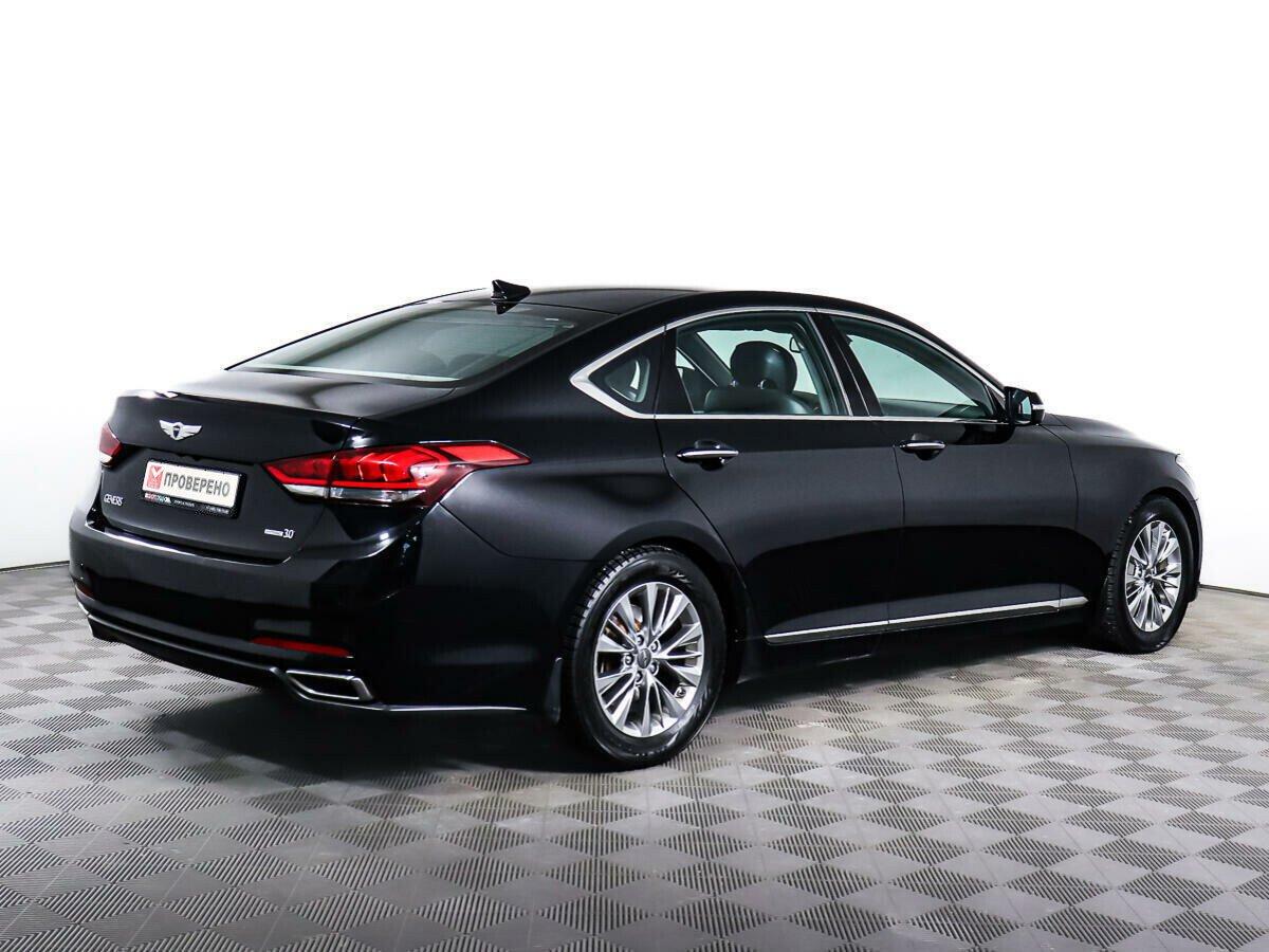Hyundai Genesis 2014, черный