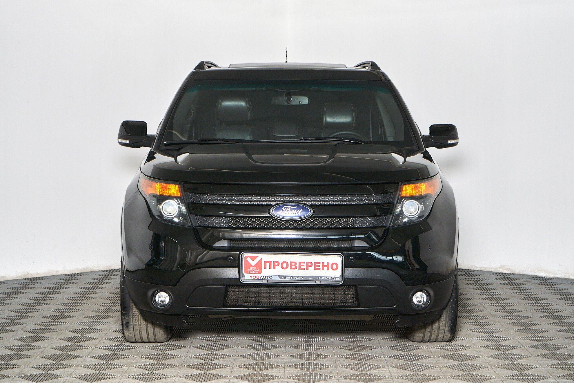 Ford Explorer 2014, черный