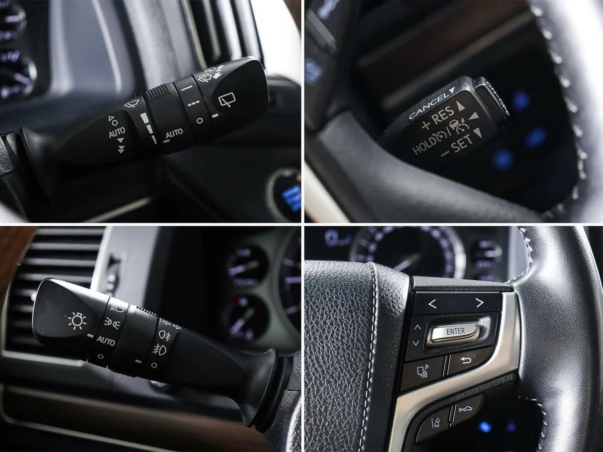 Toyota Land Cruiser 2018, черный