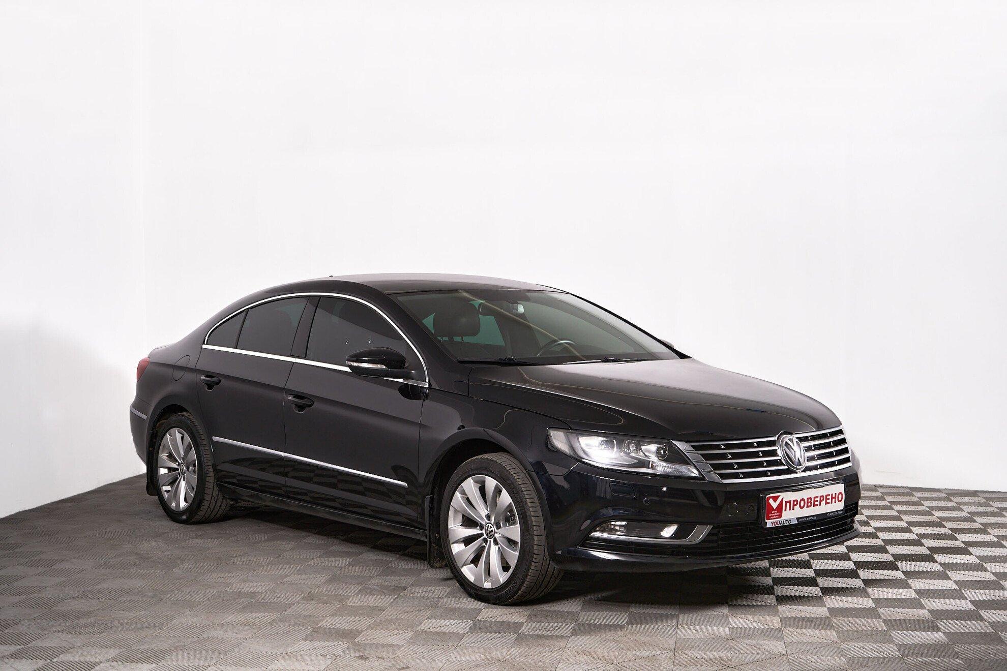 Volkswagen Passat CC 2015, черный