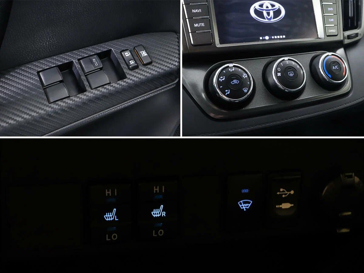 Toyota RAV4 2015, белый
