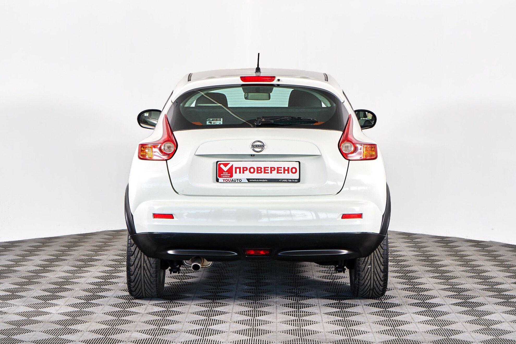Nissan Juke 2014, белый