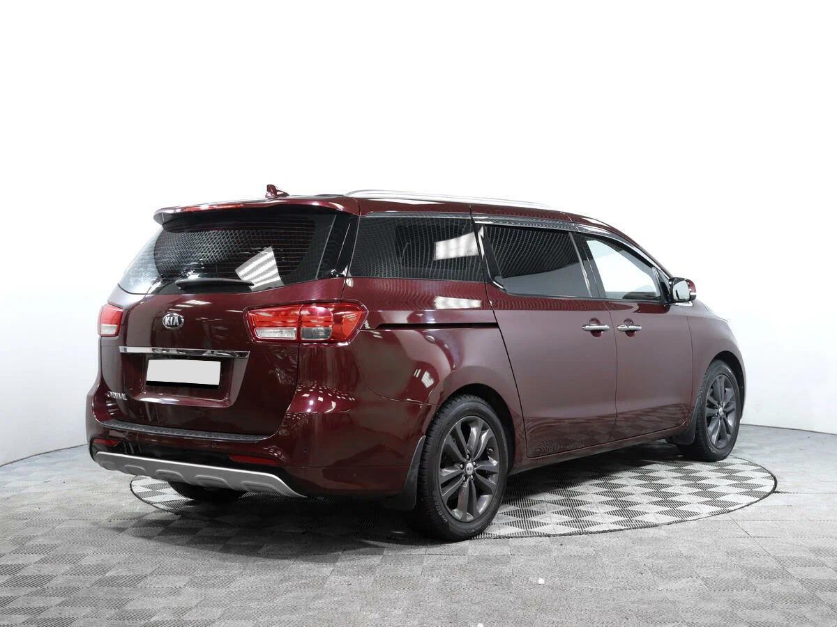 Kia Carnival 2020, пурпурный
