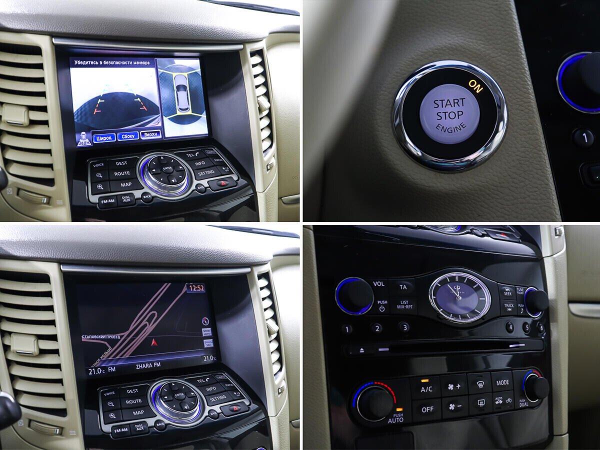 Infiniti FX 2013, черный