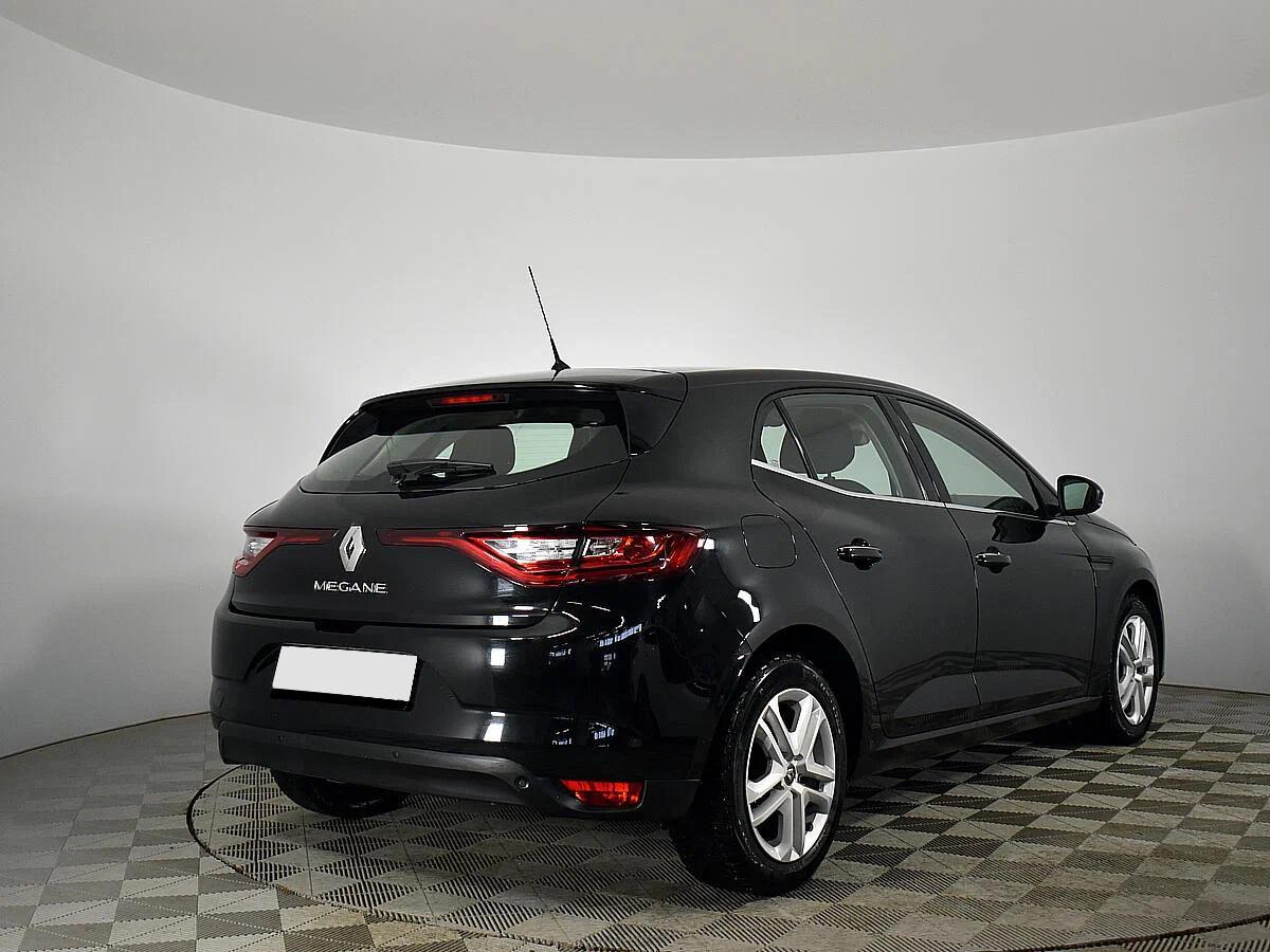Renault Megane 2017, черный