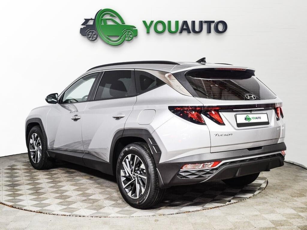 Hyundai Tucson 2023, серебряный