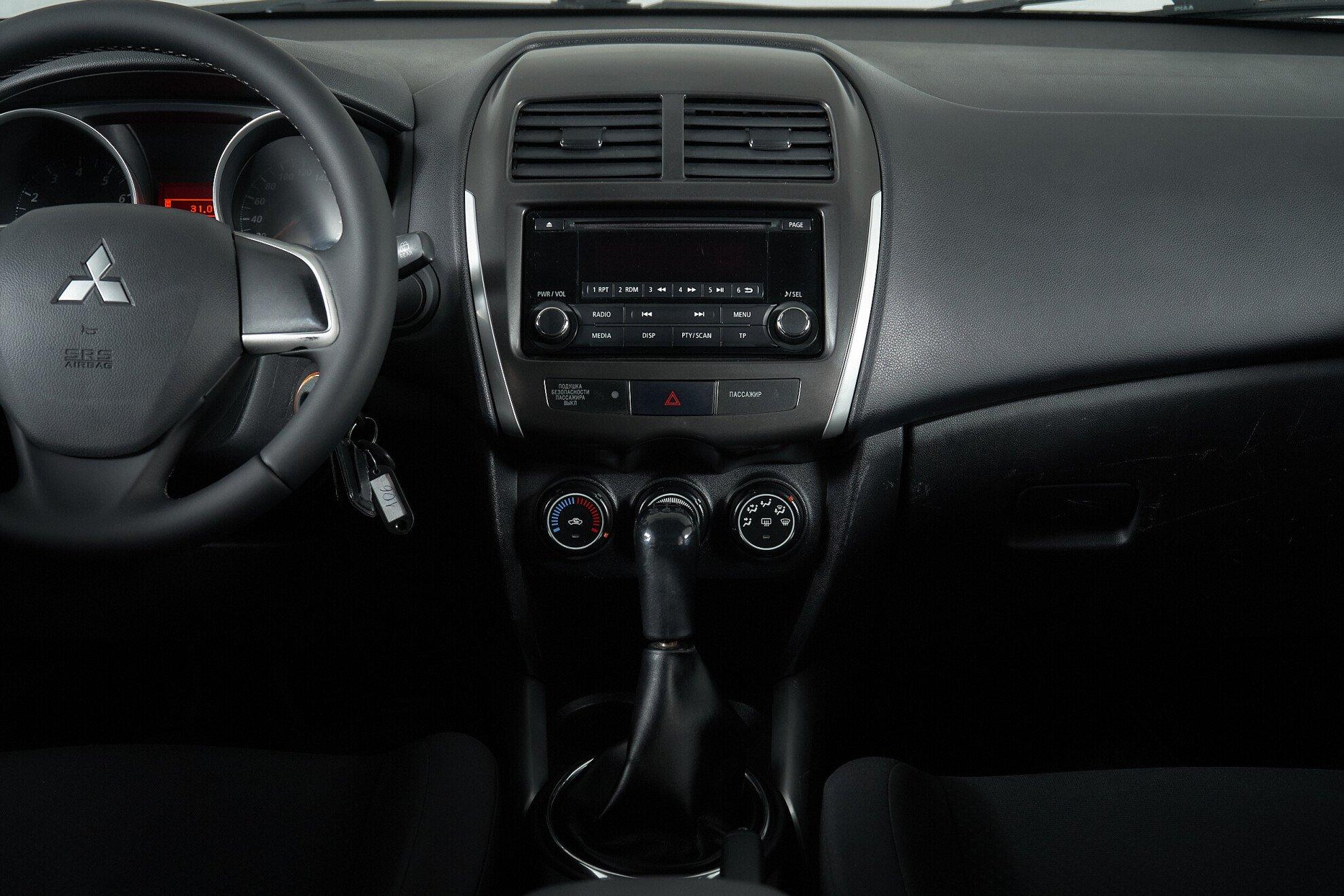 Mitsubishi ASX 2013, черный