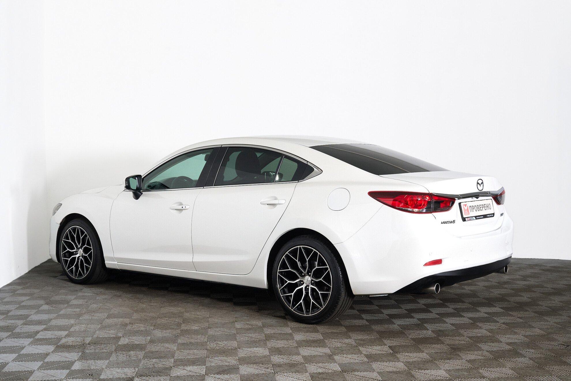 Mazda 6 2014, белый