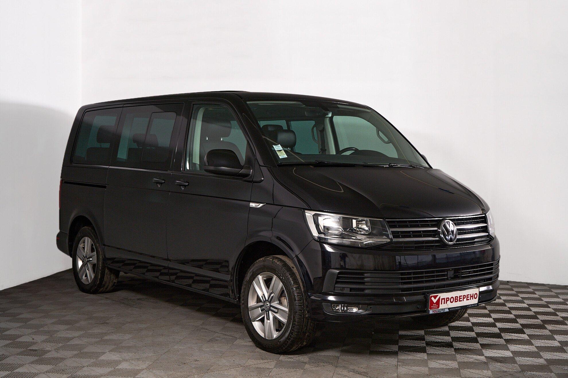Volkswagen Multivan 2018, черный