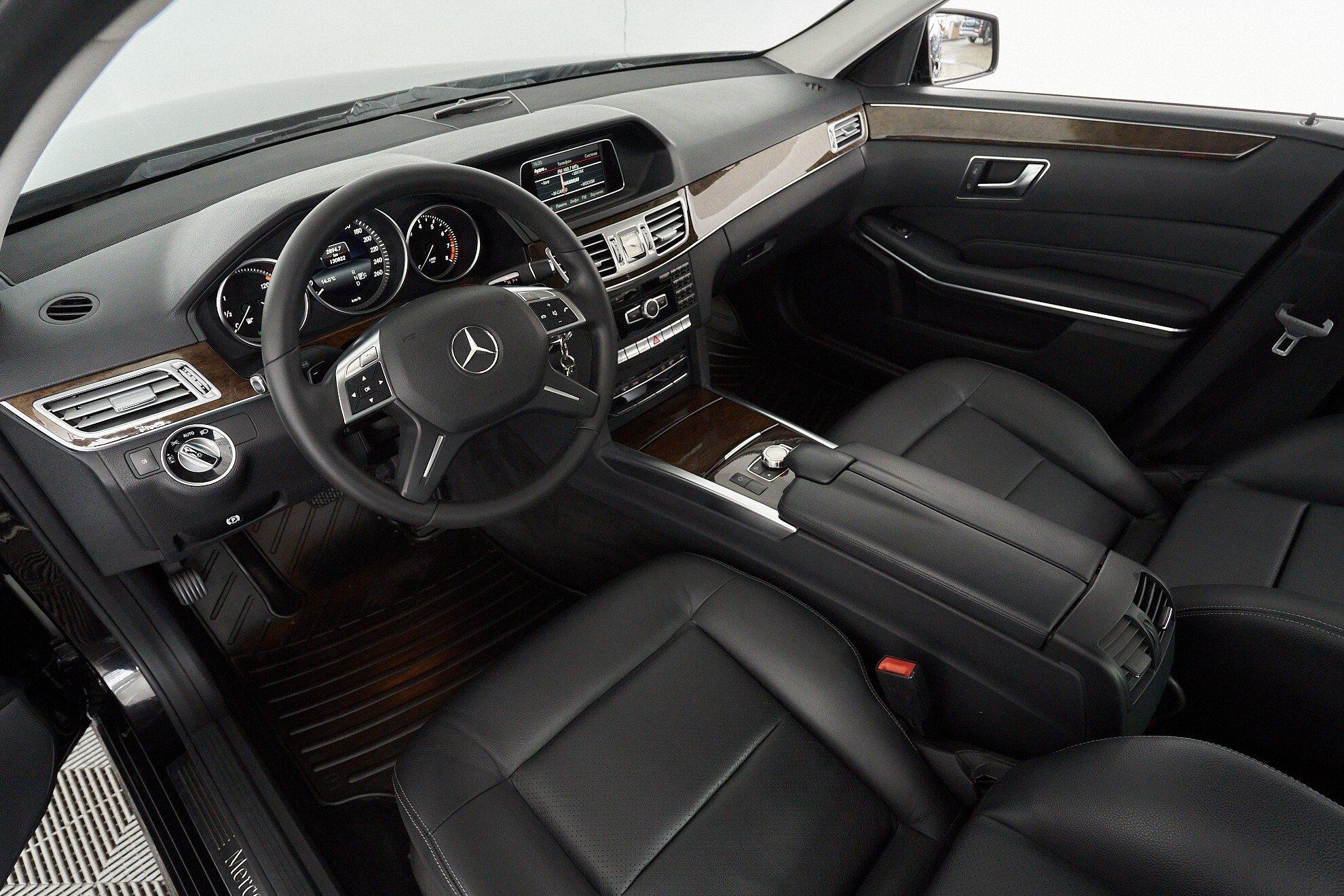 Mercedes-Benz E-Класс 2013, черный