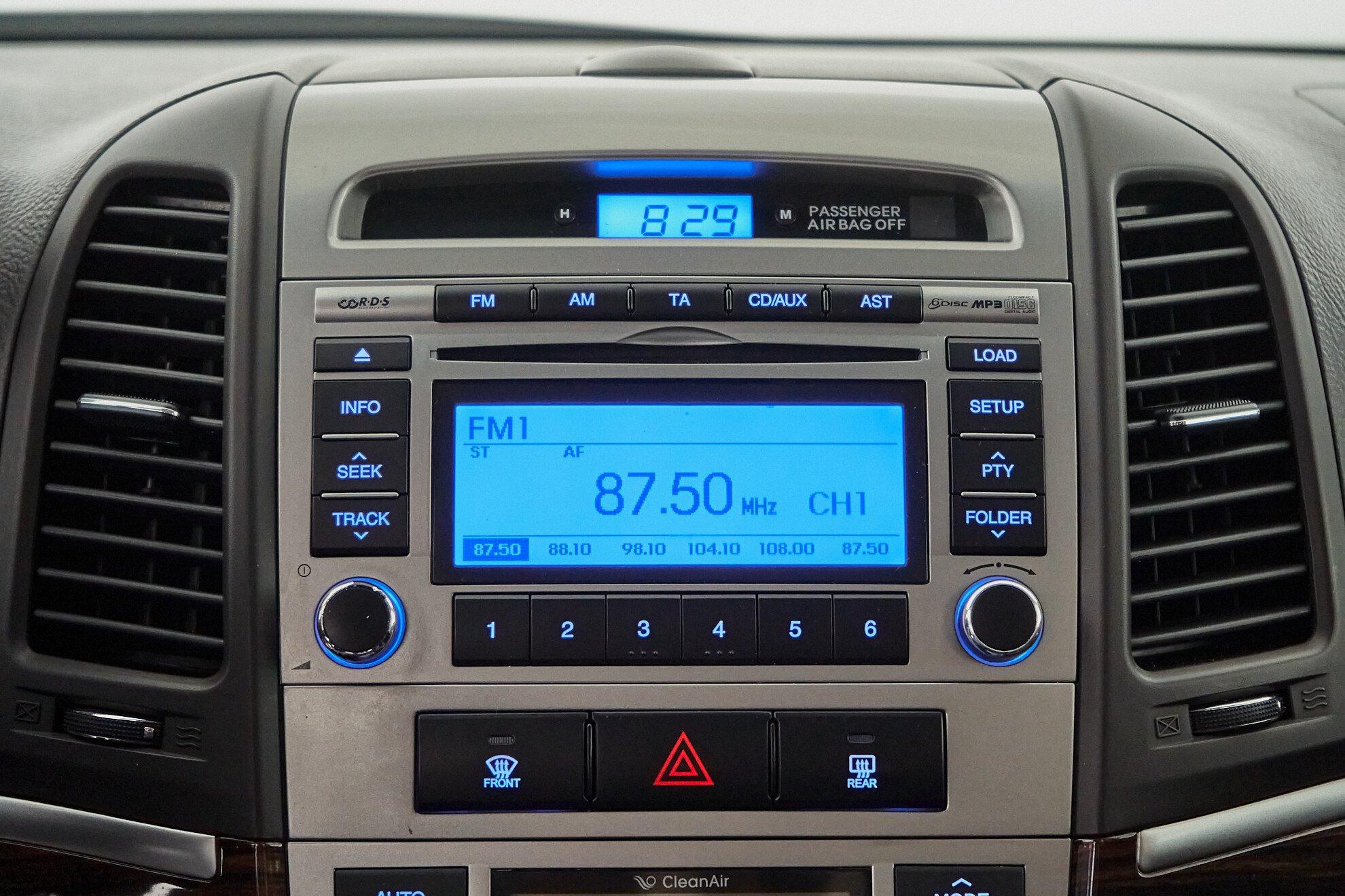 Hyundai Santa Fe 2012, черный
