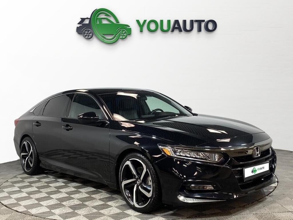 Honda Accord 2019, черный
