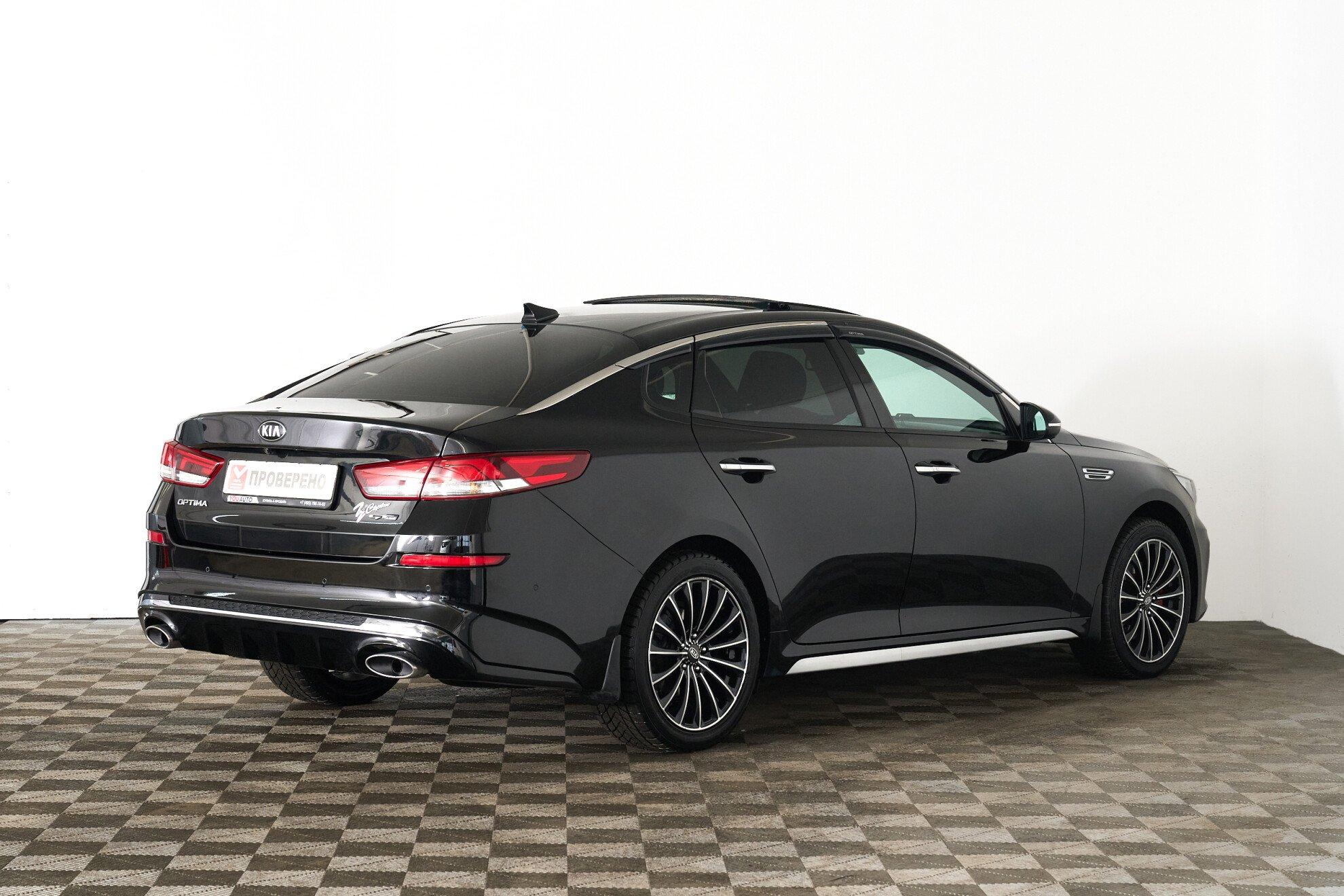 Kia Optima 2020, черный