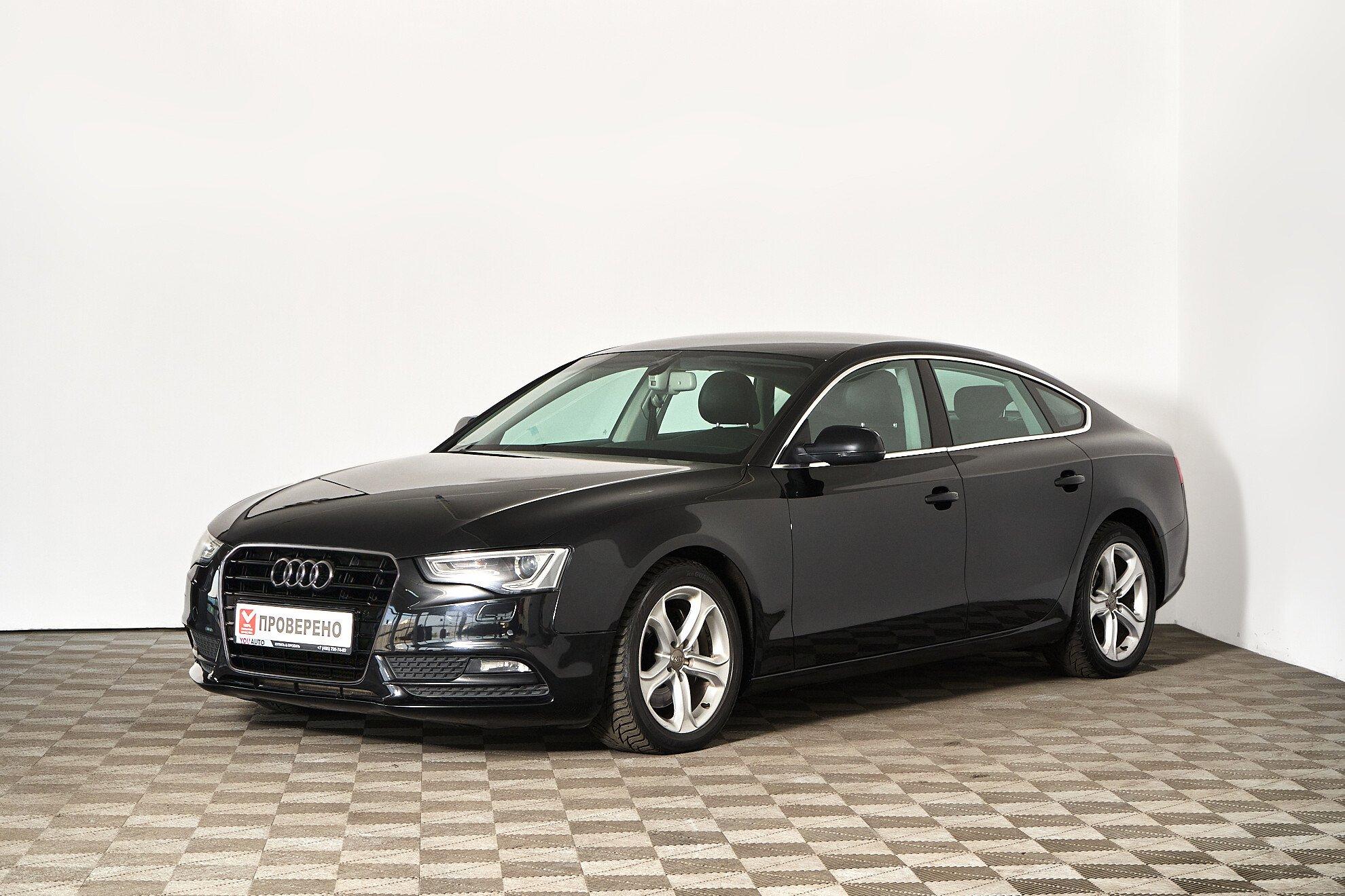 Audi A5 2013, черный