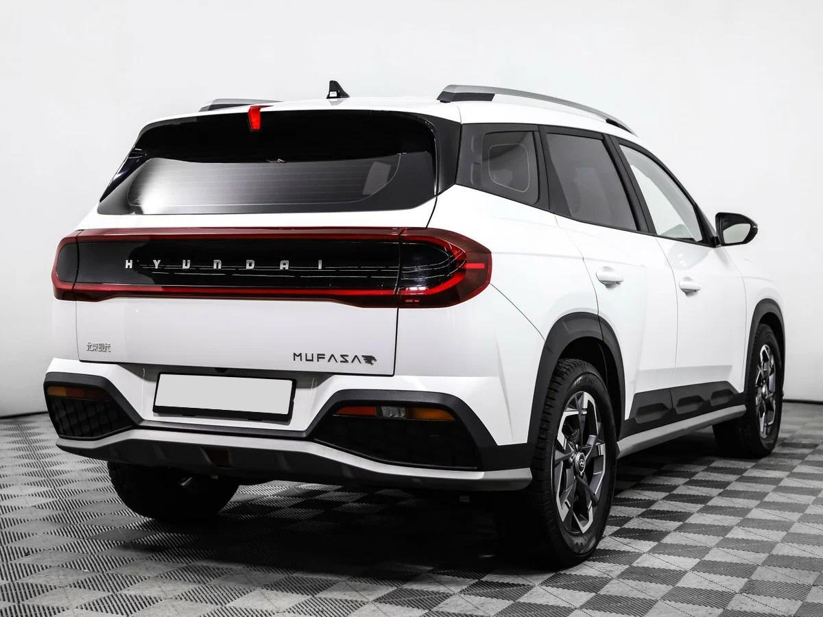 Hyundai Mufasa 2024, белый