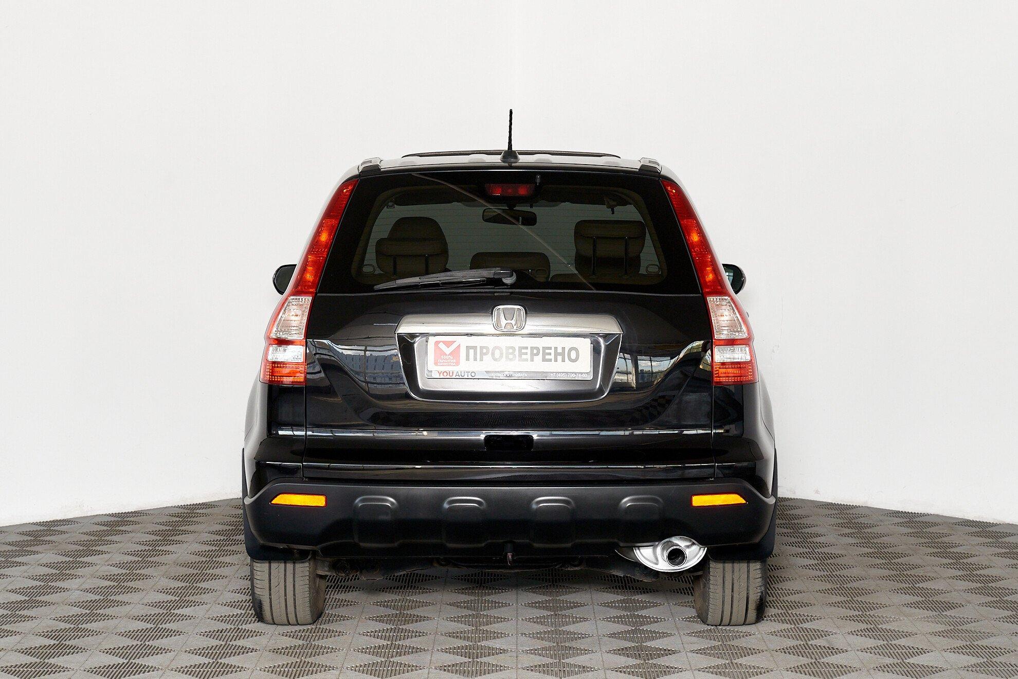 Honda CR-V 2008, черный