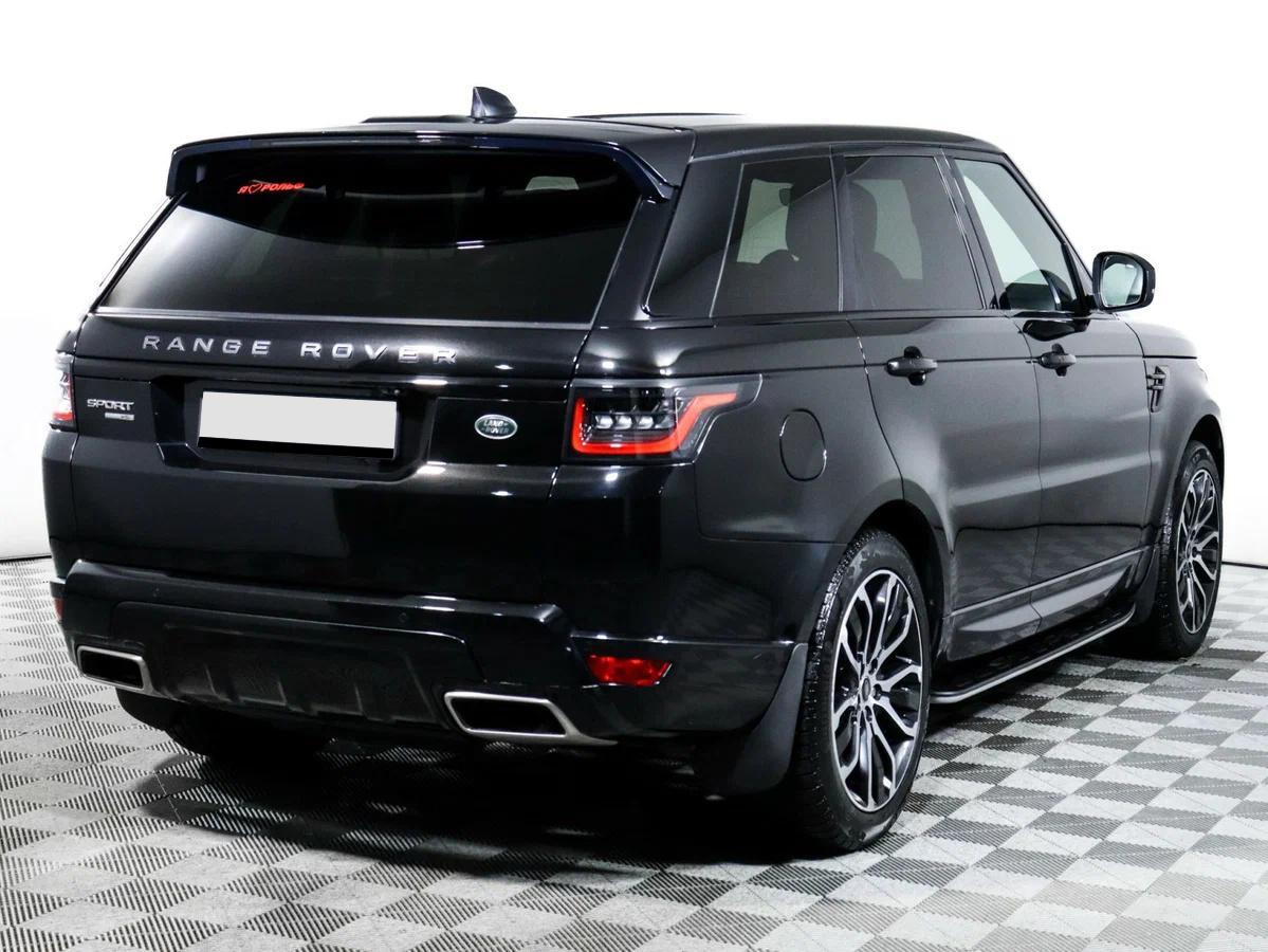 Land Rover Range Rover Sport 2018, черный