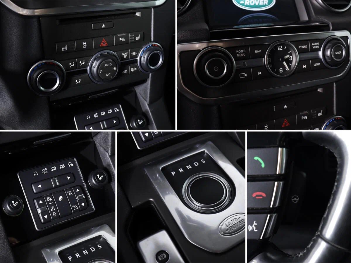 Land Rover Discovery 2014, черный