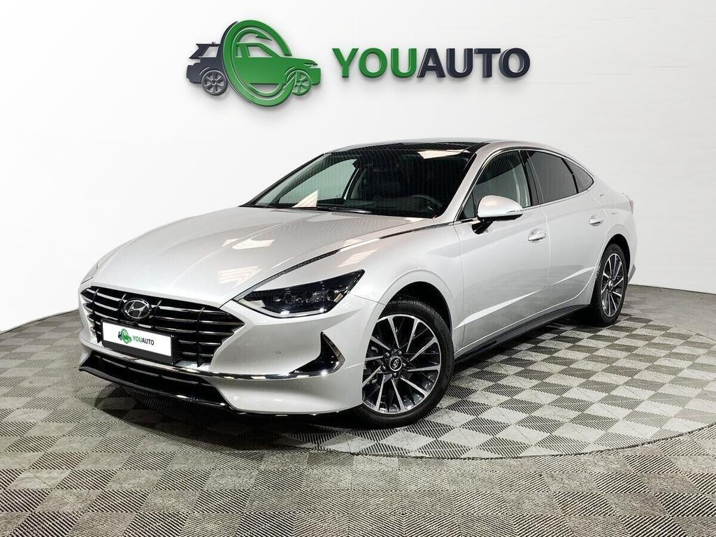 Hyundai Sonata 2022, серебряный