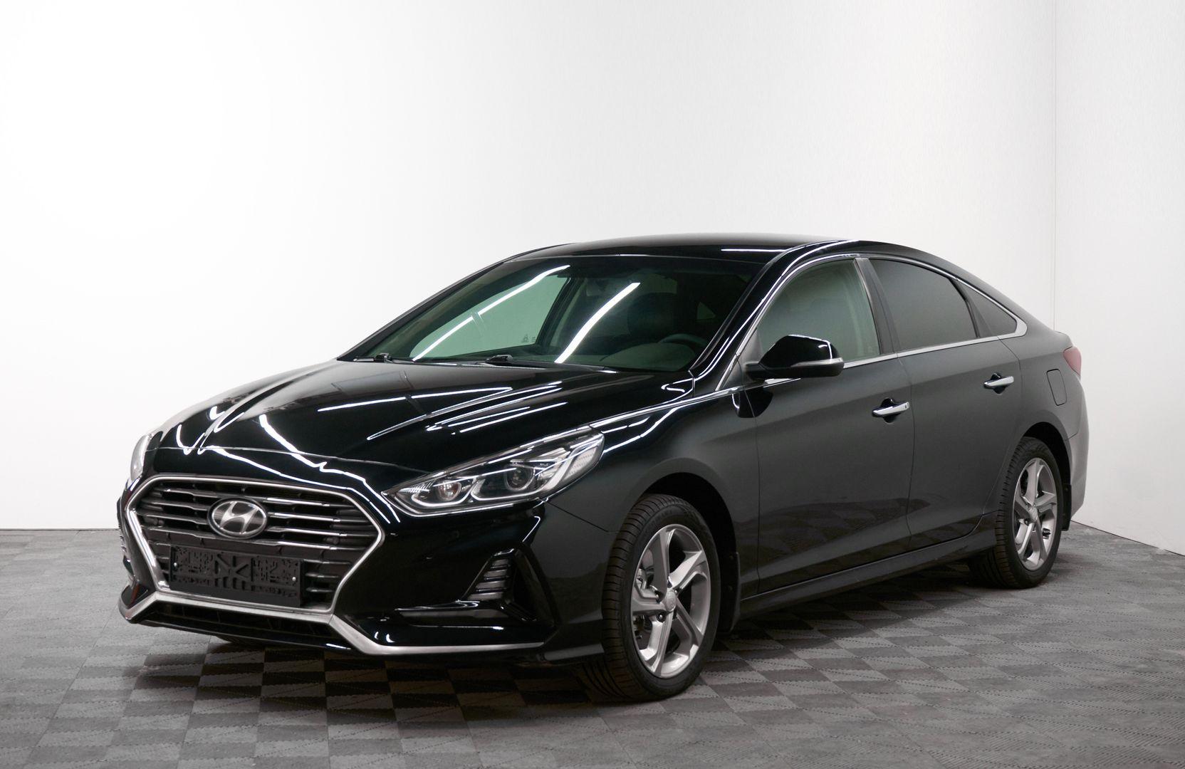 Hyundai Sonata 2018, черный
