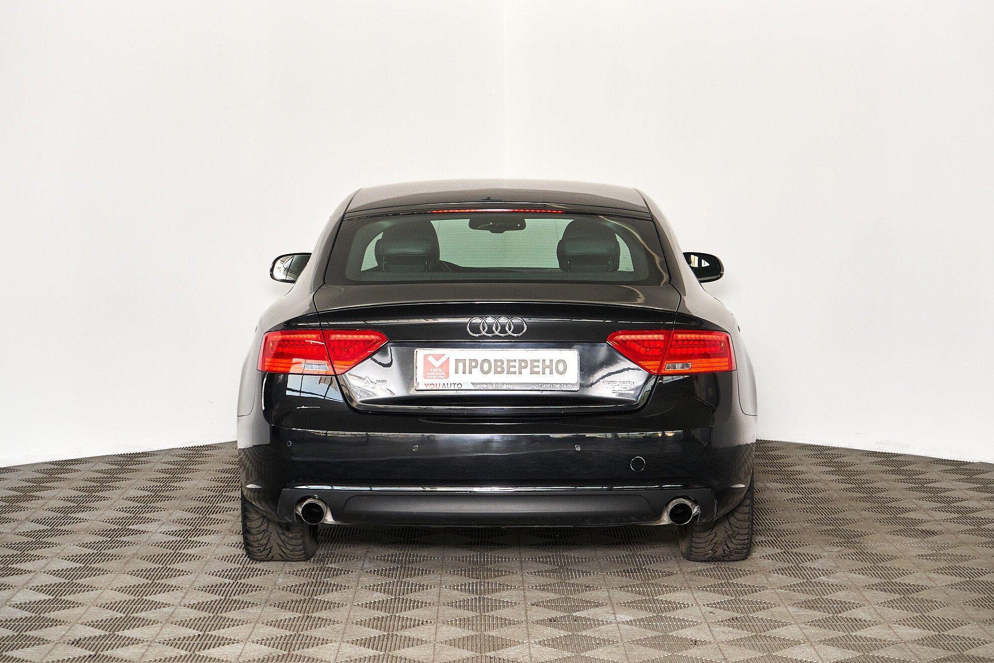 Audi A5 2013, черный