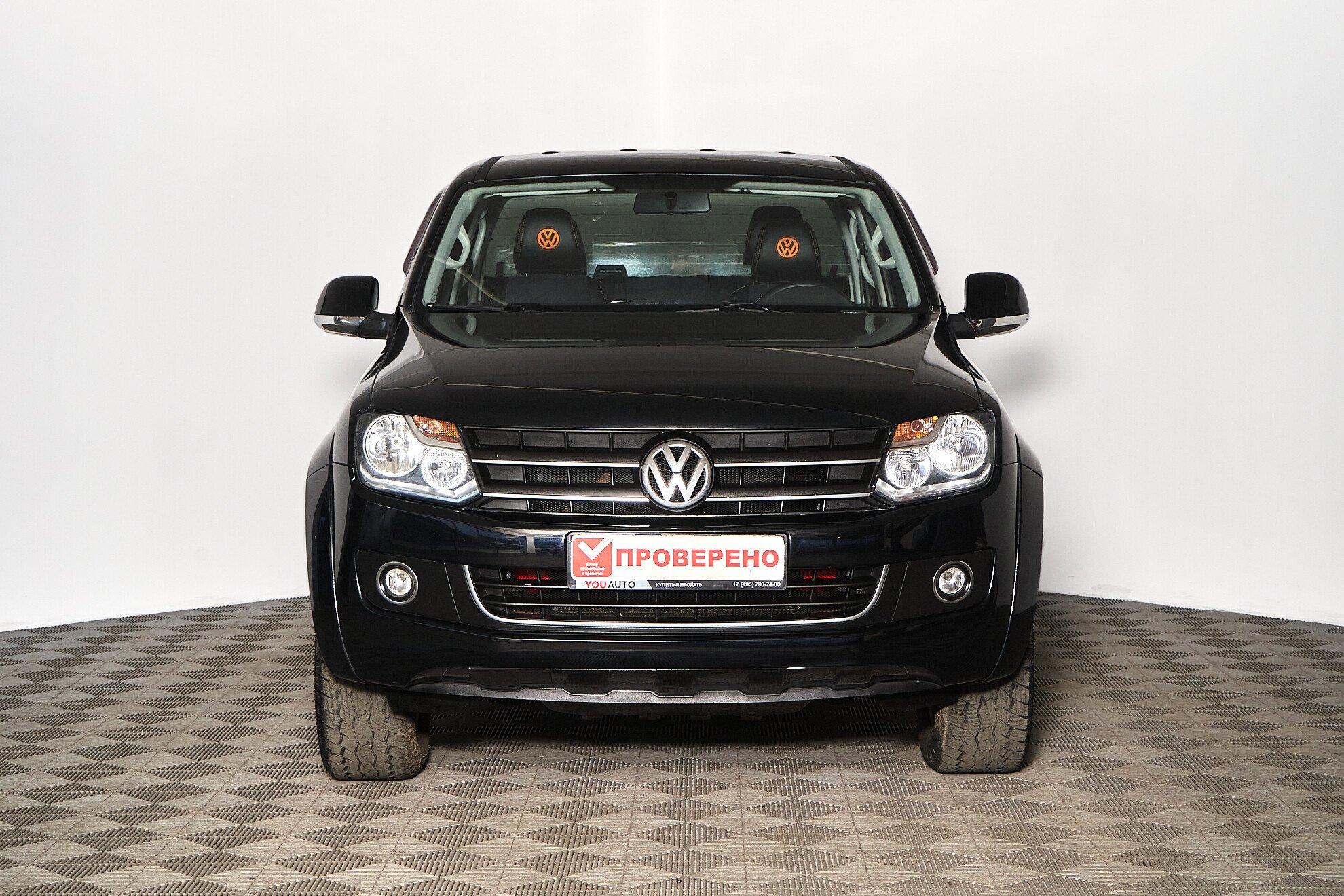Volkswagen Amarok 2011, черный