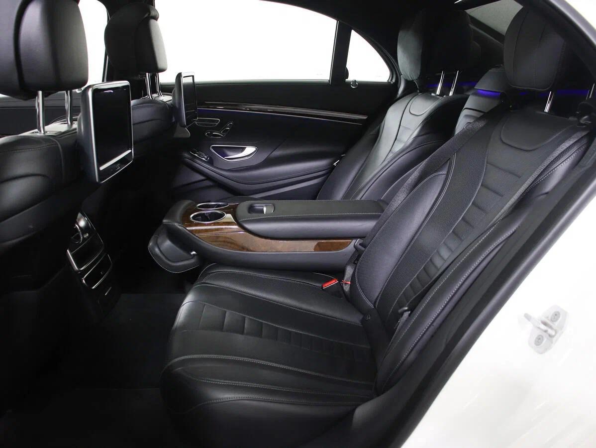 Mercedes-Benz S-Класс 2015, белый
