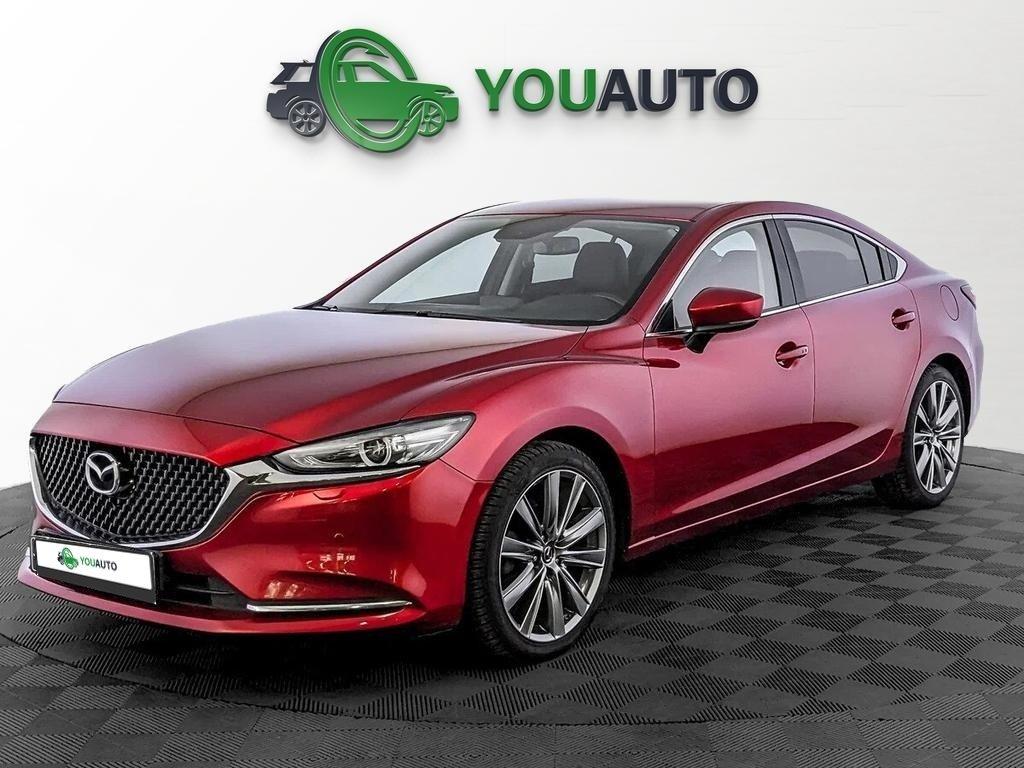 Mazda 6 2020, красный