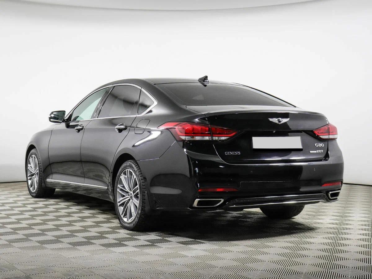 Genesis G80 2020, черный
