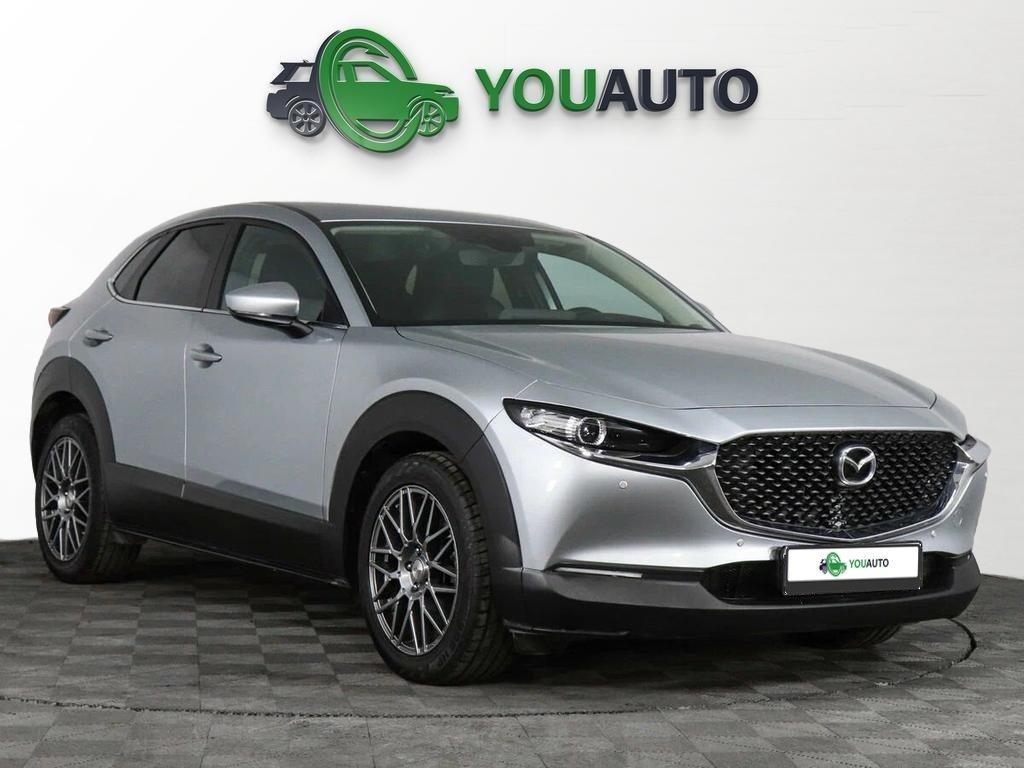 Mazda CX-30 2020, серый