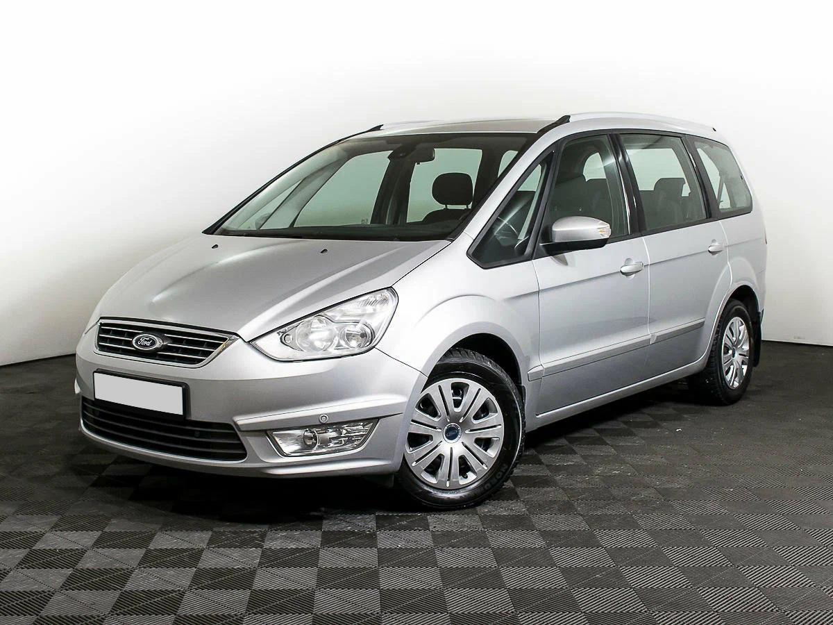Ford Galaxy 2014, серебряный