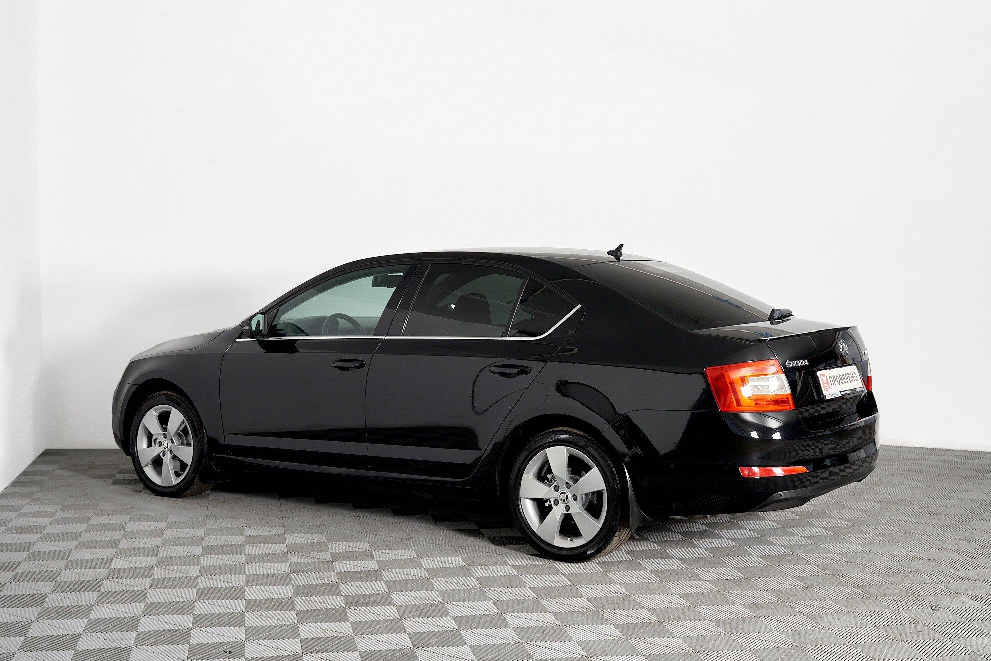 Skoda Octavia 2014, черный