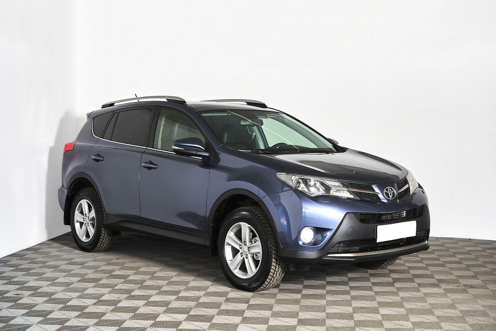 Toyota RAV4 2013, голубой