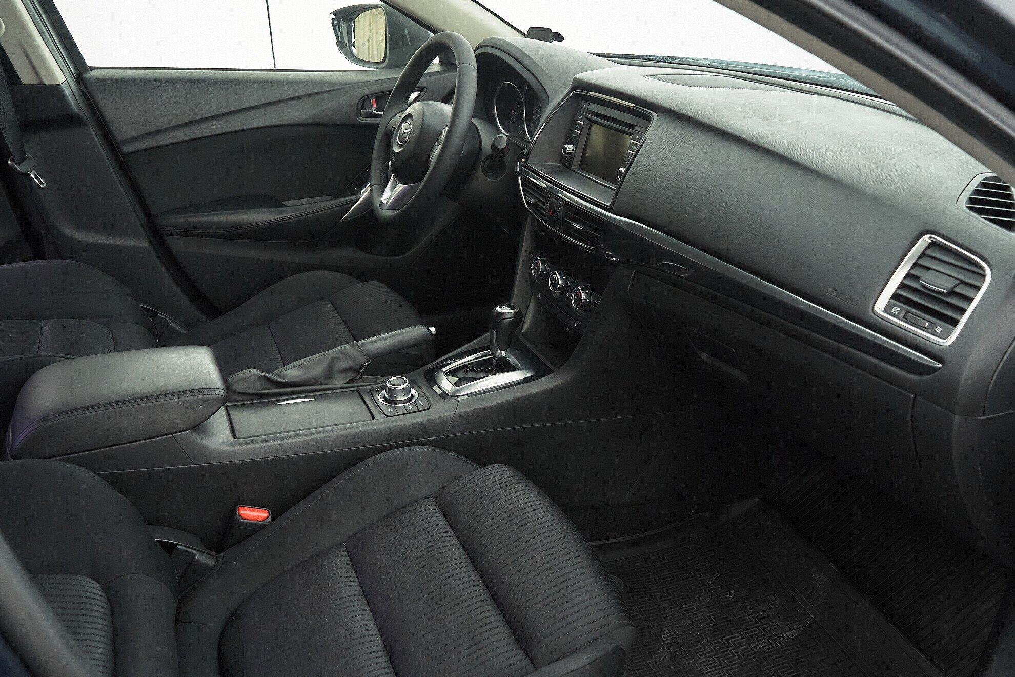 Mazda 6 2014, синий