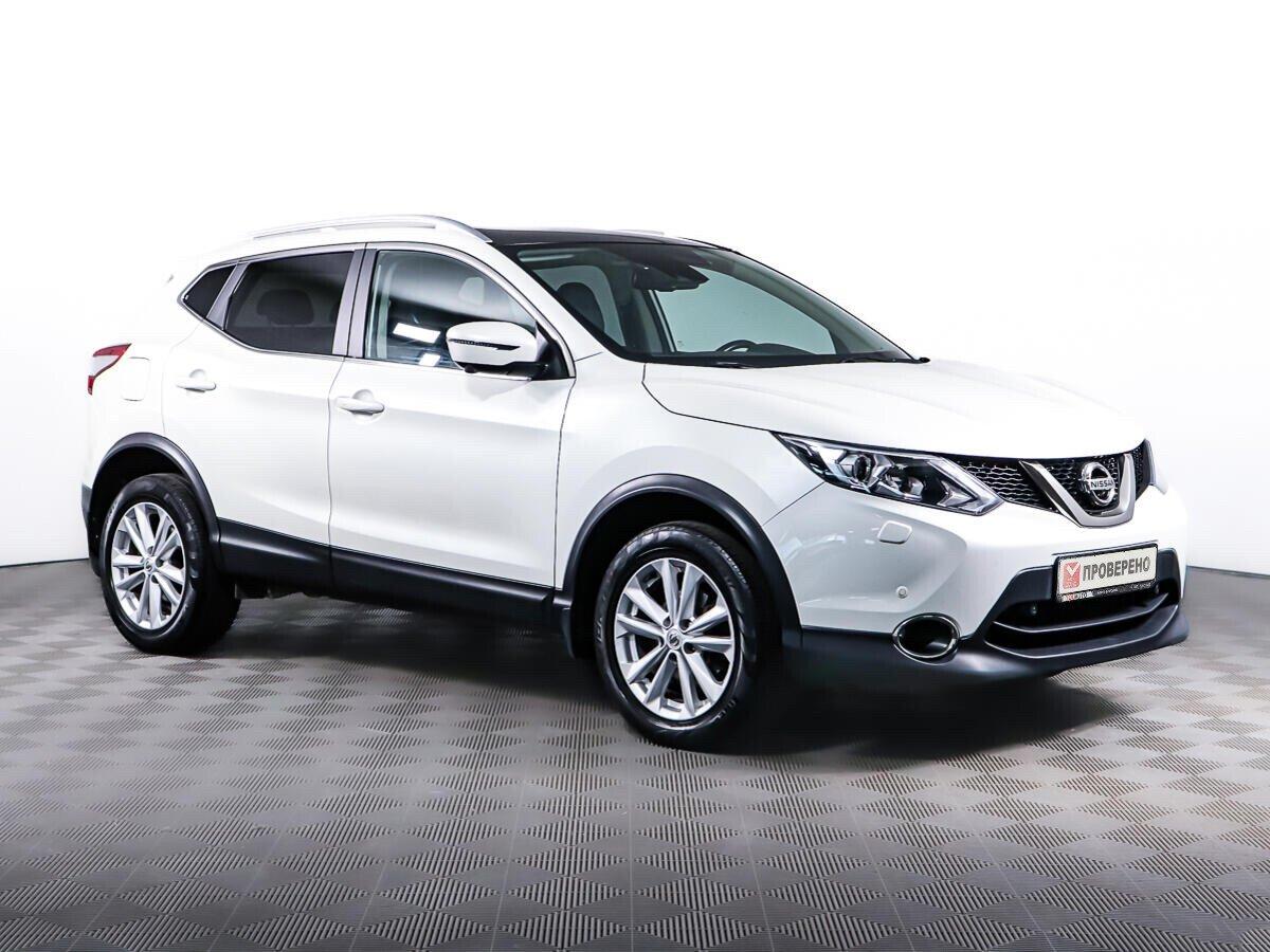 Nissan Qashqai 2019, белый