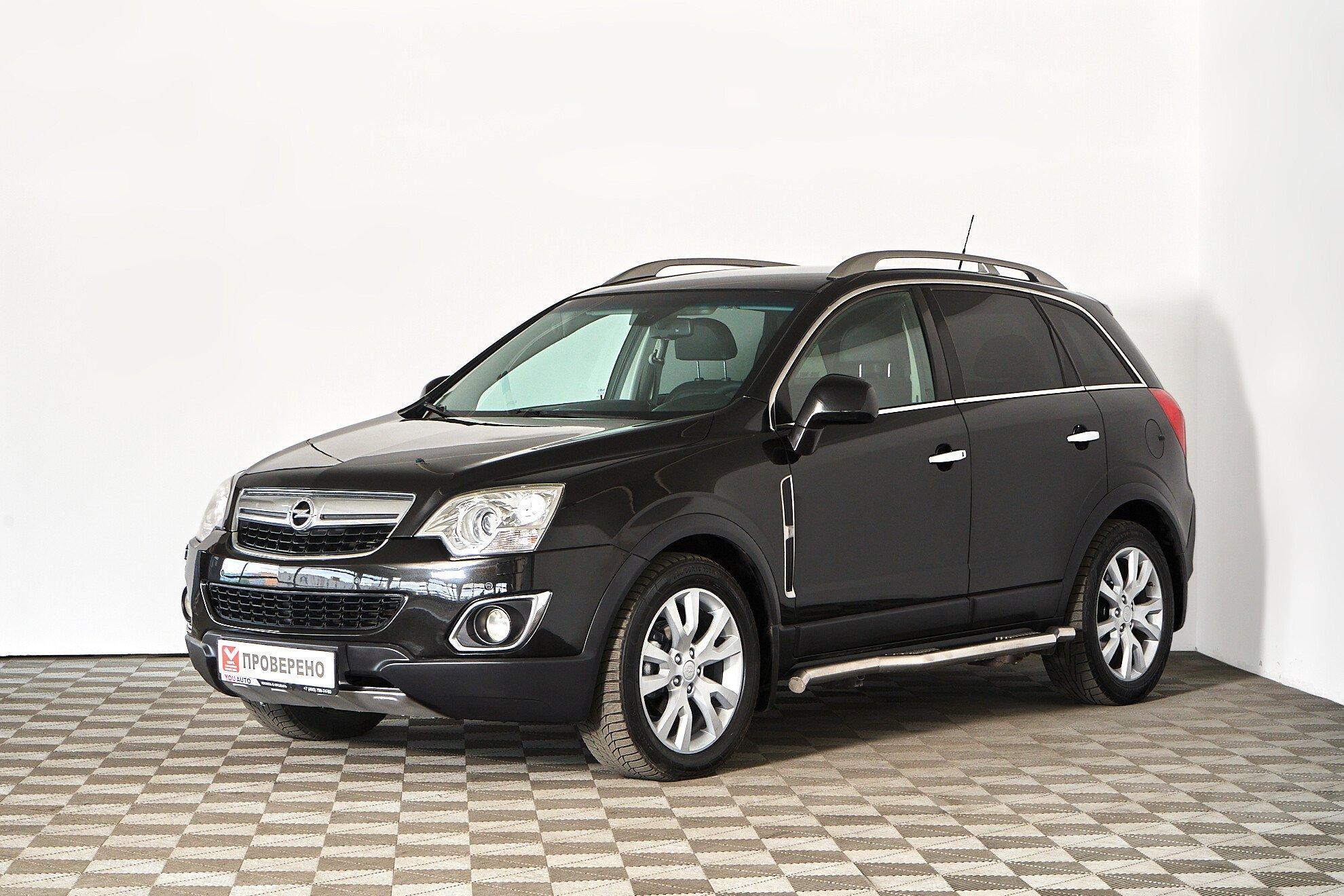 Opel Antara 2013, черный