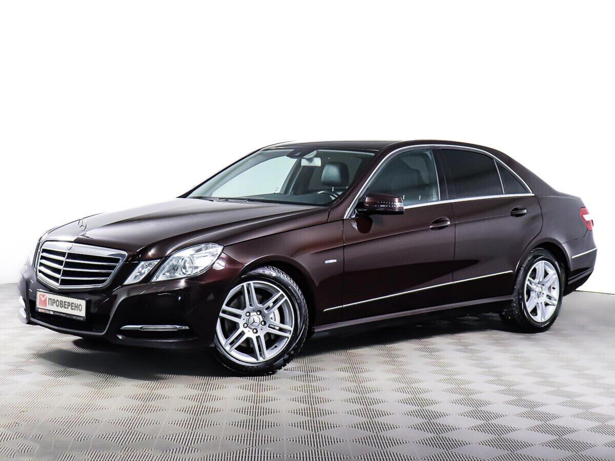 Mercedes-Benz E-Класс 2013, коричневый