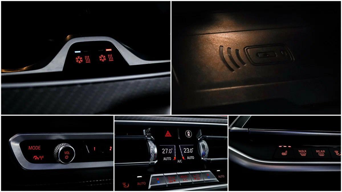 BMW X6 2020, красный
