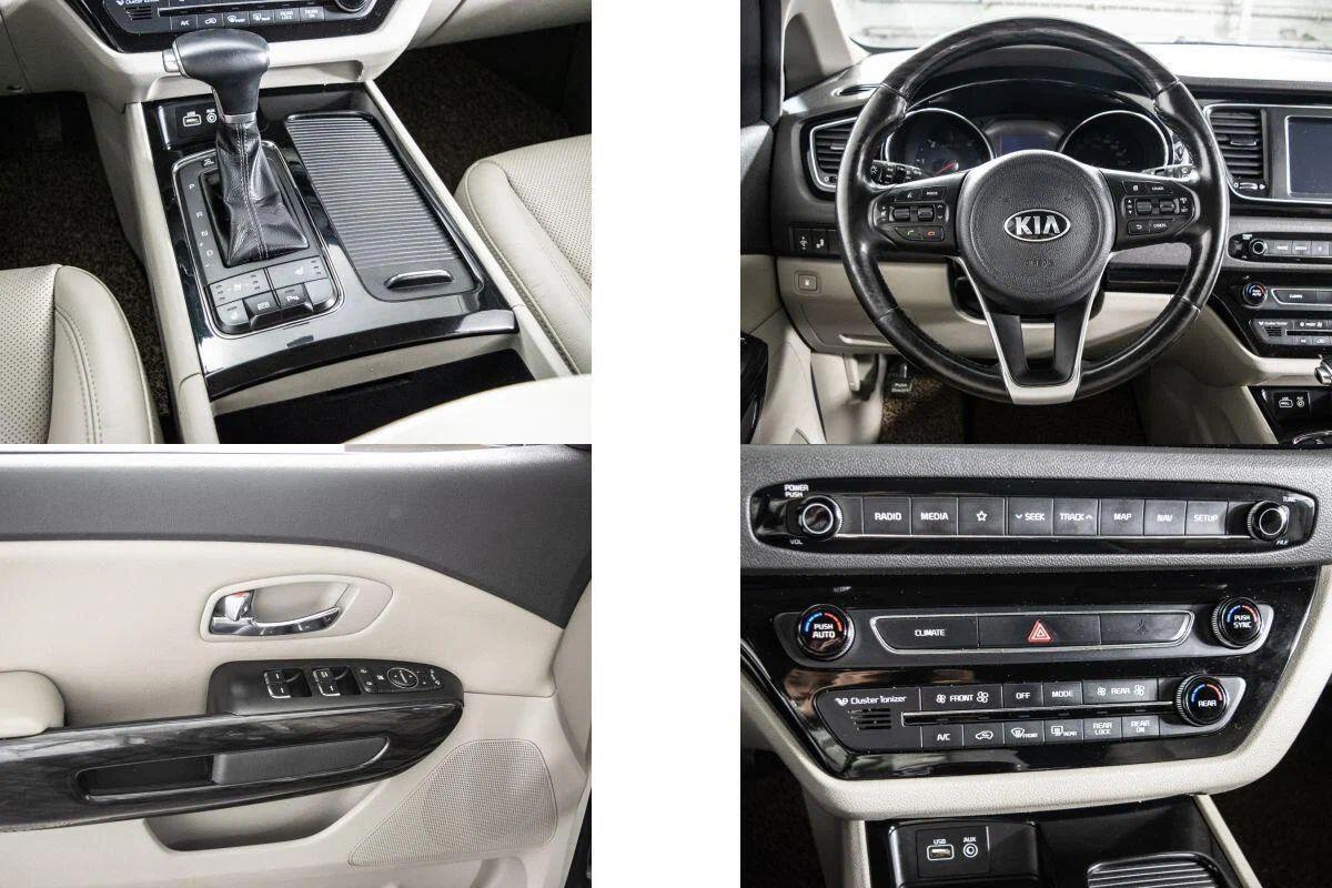Kia Carnival 2015, черный