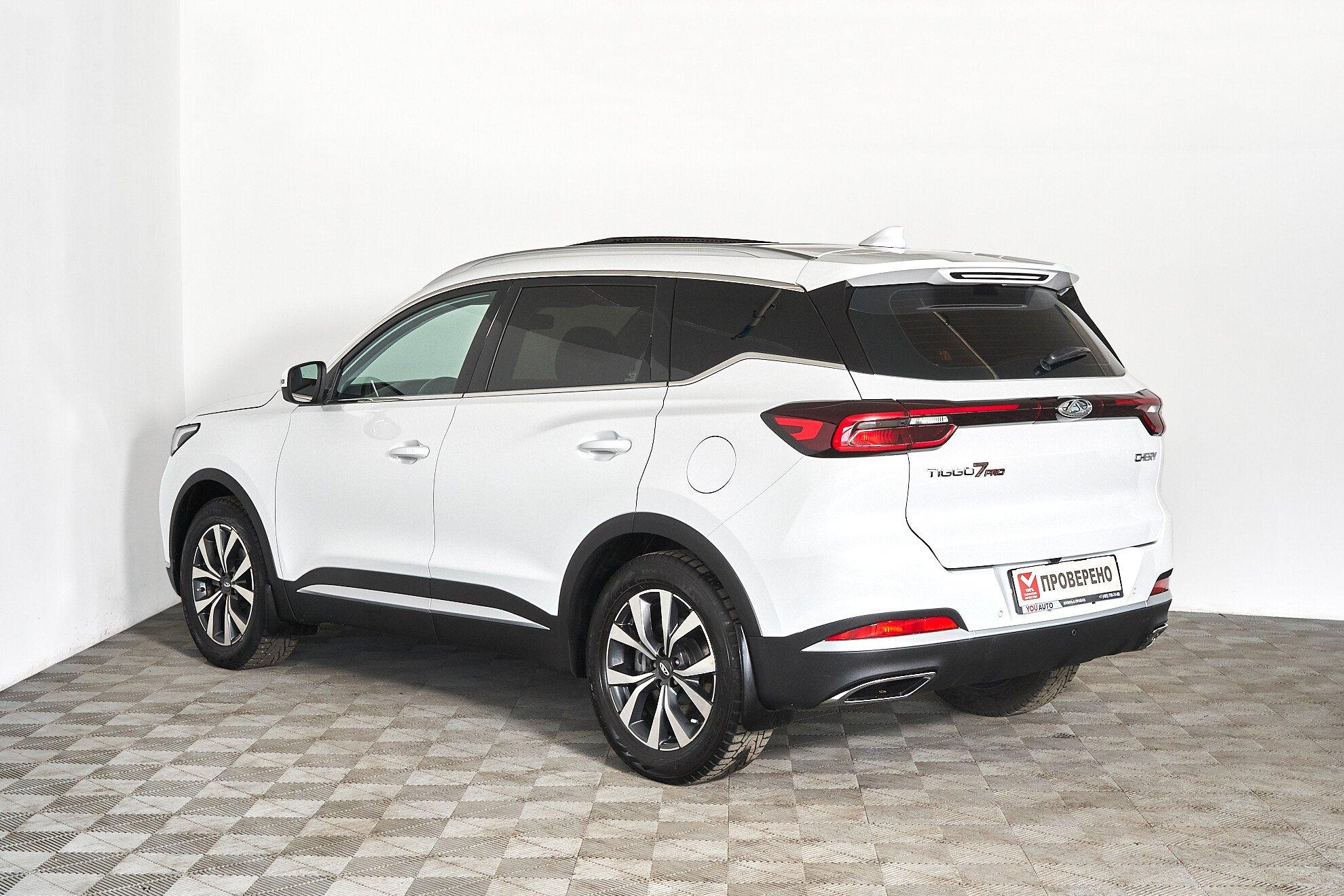 Chery Tiggo 7 Pro 2021, белый
