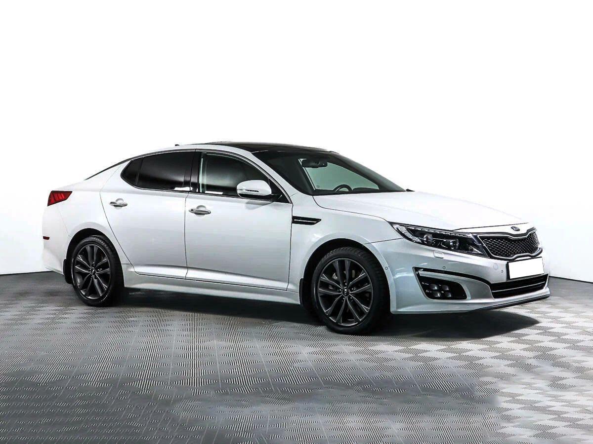 Kia Optima 2015, белый