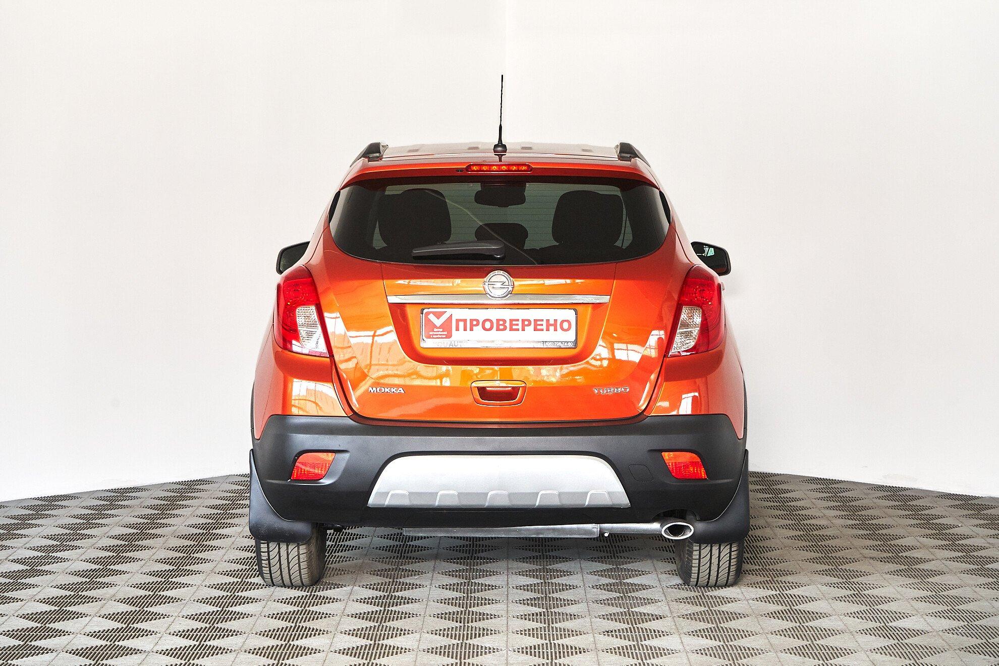Opel Mokka 2014, оранжевый