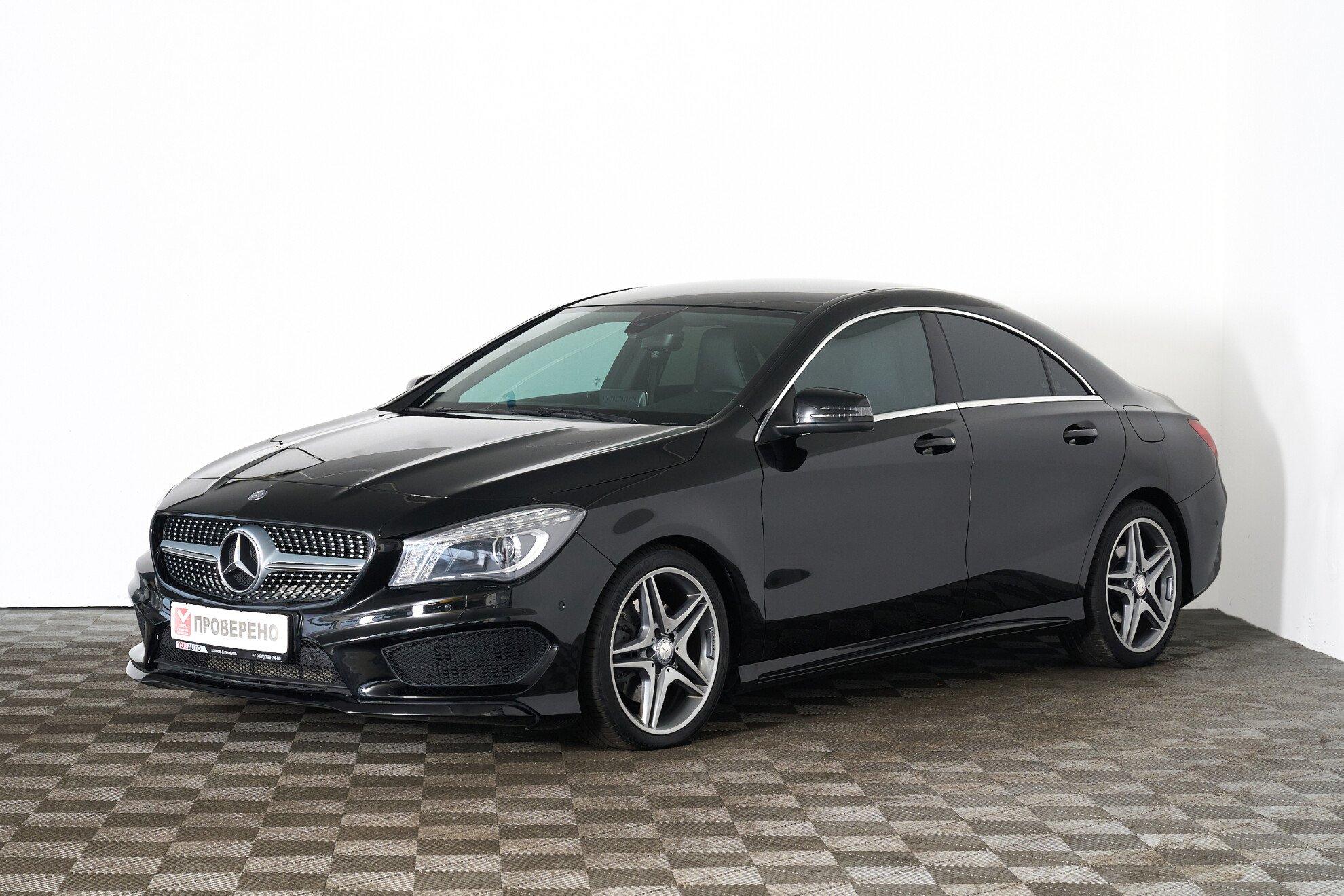 Mercedes-Benz CLA 2016, черный