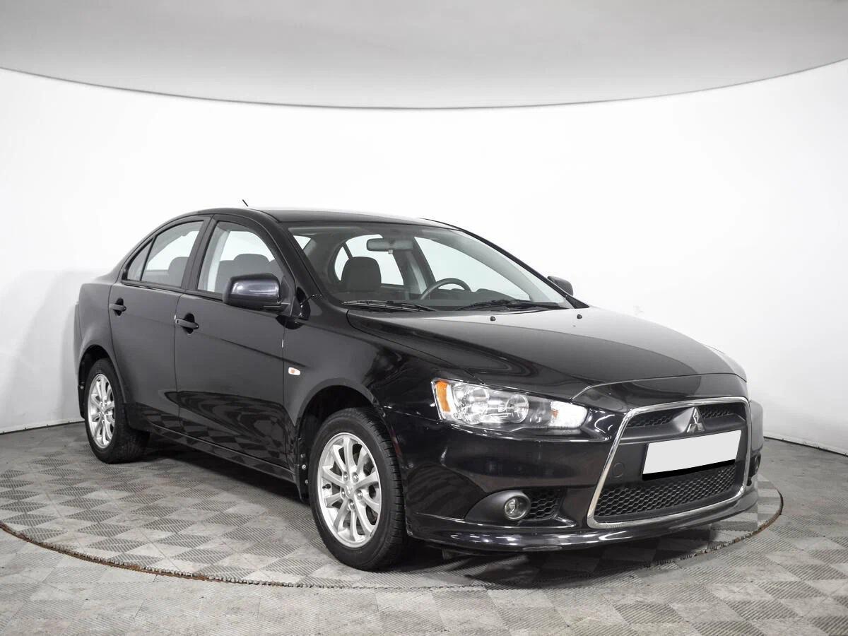 Mitsubishi Lancer 2013, черный