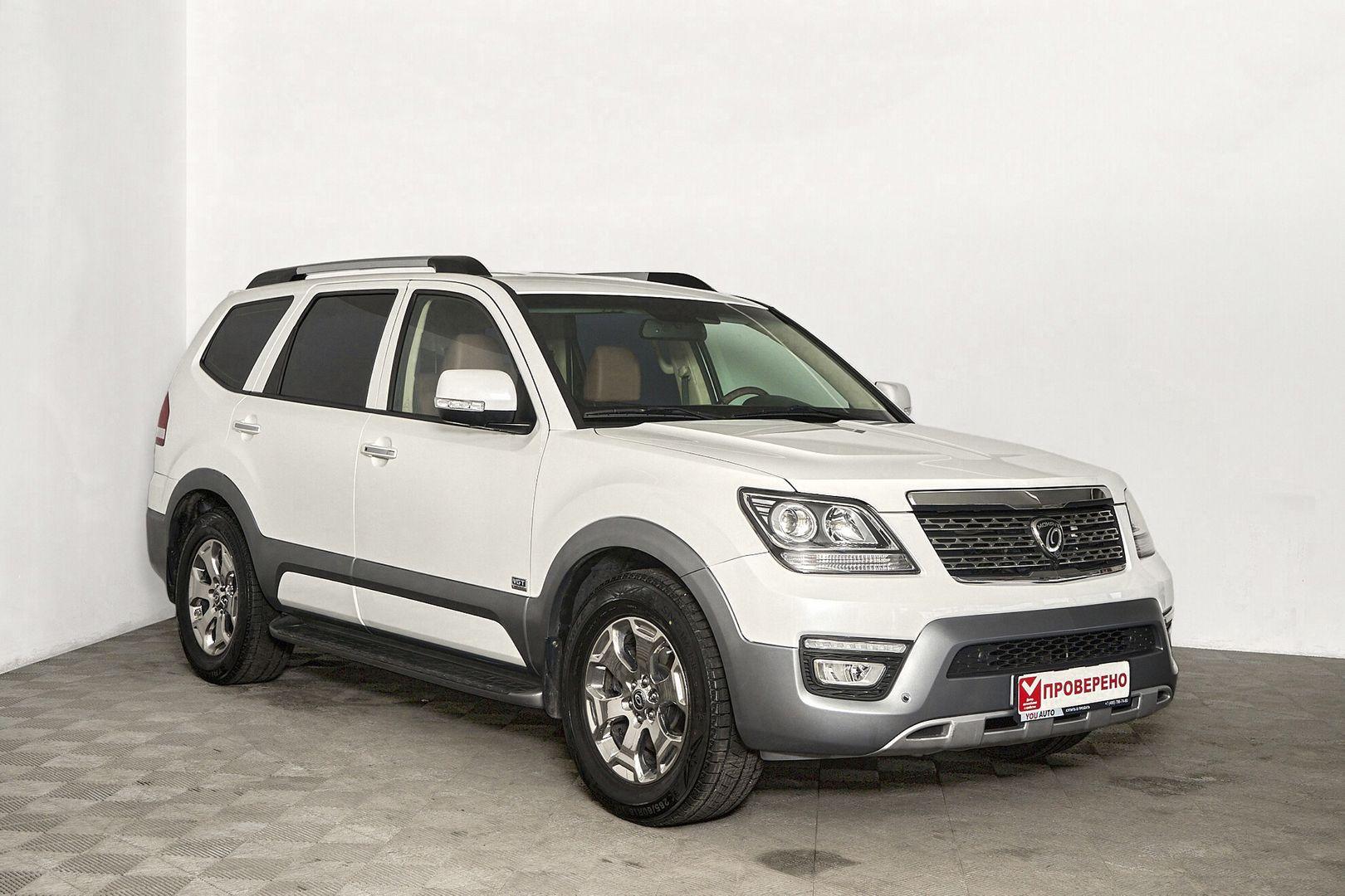 Kia Mohave 2018, белый