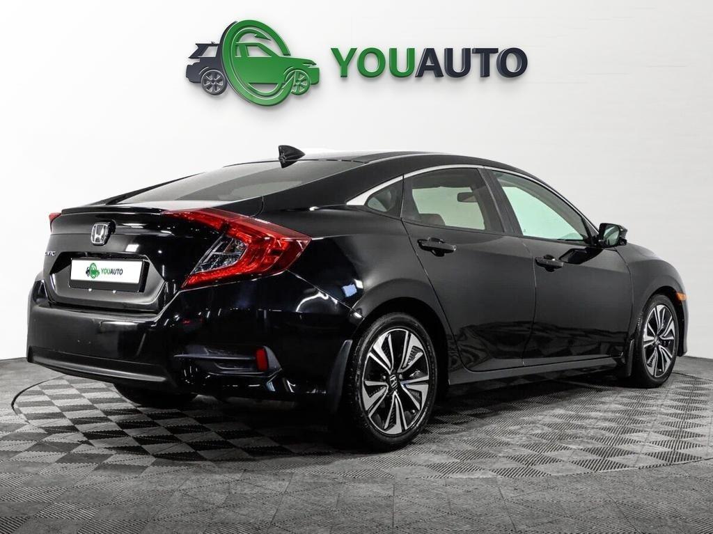 Honda Civic 2019, черный